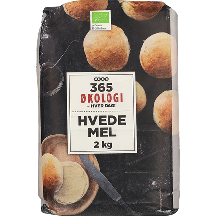 365 Økologi Hvedemel 2 kg