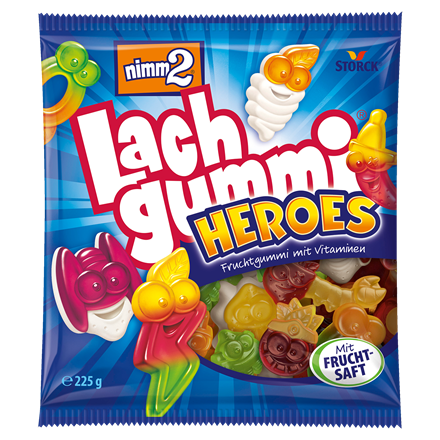 nimm2 Lachgummi Heroes 225 g