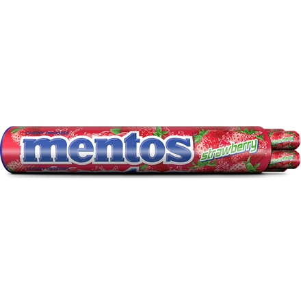 Mentos Jumborolle Strawberry 8-pak 296 g