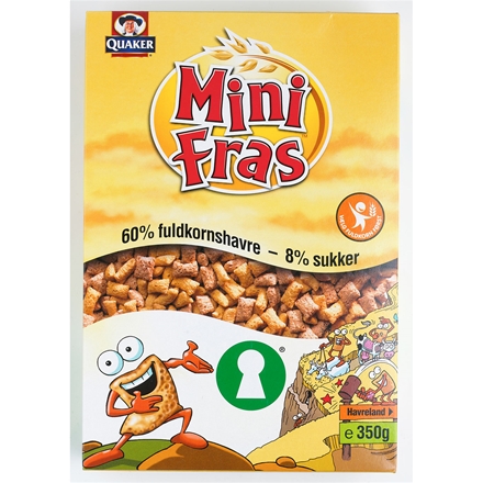 Quaker Mini Havre Fras 350 g