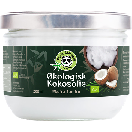 Panda Expressen Økologisk Ekstra Jomfru Kokosolie 200 ml 