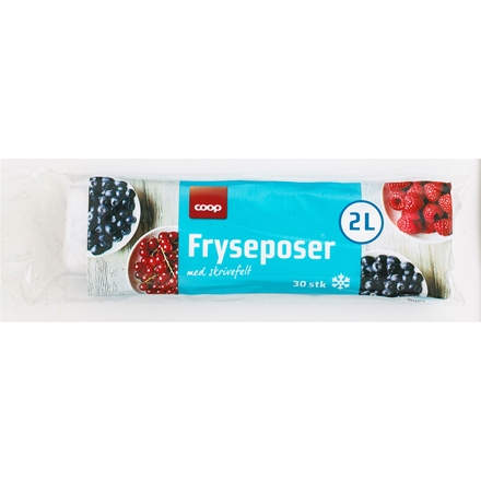 Coop fryseposer 2 liter 30 stk.