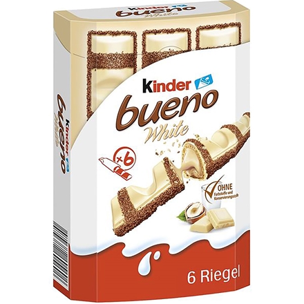 Ferrero Kinder Bueno White 6-pak 117 g