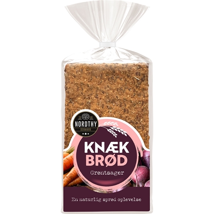 Knækbrød m/grøntsager 130 g