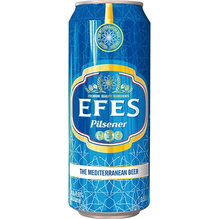 Efes Pilsener 0,5 l + pant