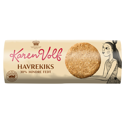 Karen Volf Havrekiks 30% mindre Fedt 260 g