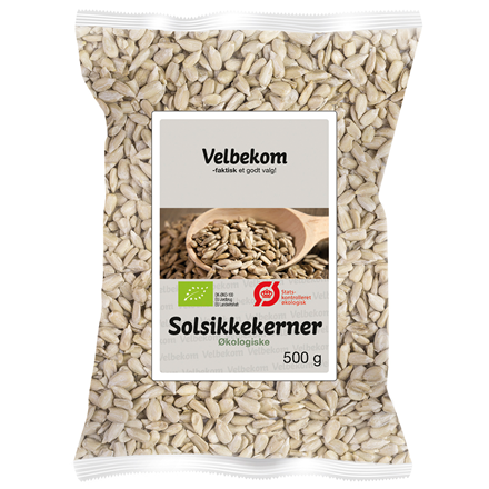 Velbekom Økologiske Solsikkekerner 500 g