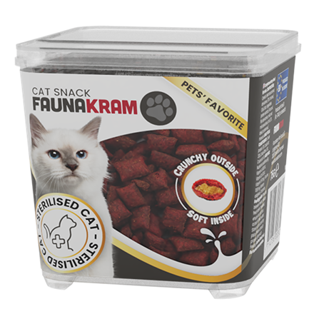 Faunakram Cat Snack Cranberry Sterilized 75 g