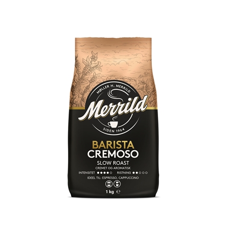 Merrild Barista Cremoso Bønner 1000 g