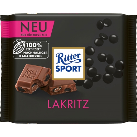 Ritter Sport Lakritz Vollmilch 100 g