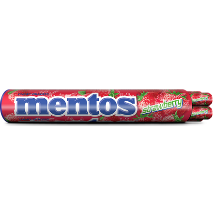 Mentos Jumborolle Strawberry 8-pak 296 g