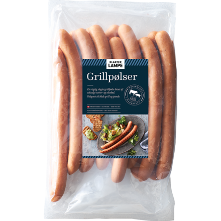 Lampe Grillpølser 12 x 70 g