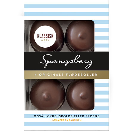 Spangsberg Flødeboller Klassisk 4-pak 124 g 