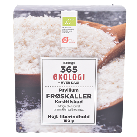 365 Økologi Loppefrøskaller 150 g