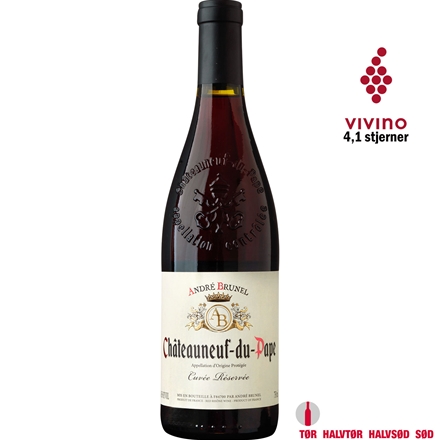 André Brunel Châteauneuf-du-PapeCuvée Reserveé 0,75l