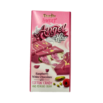 Angel Hair Raspberry & Pistachio 185 g