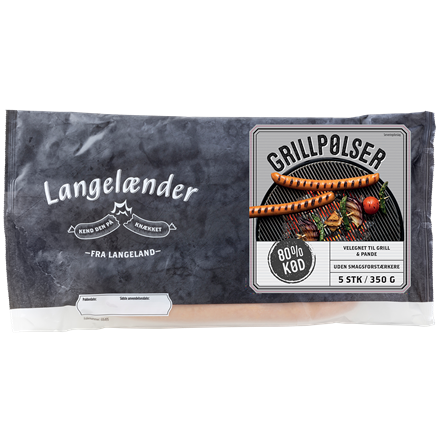 Langelænder Grill Pølser 350 g
