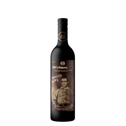 19 Crimes Behind Bars Red Blend 0,75 l