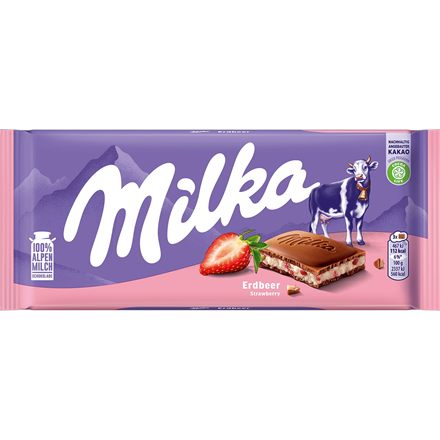 Milka Strawberry 100 g