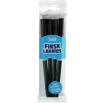Toms Go'e Stænger Finsk Lakrids 100 g