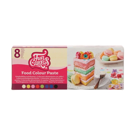 FunCakes Paste Food Colour Set/8