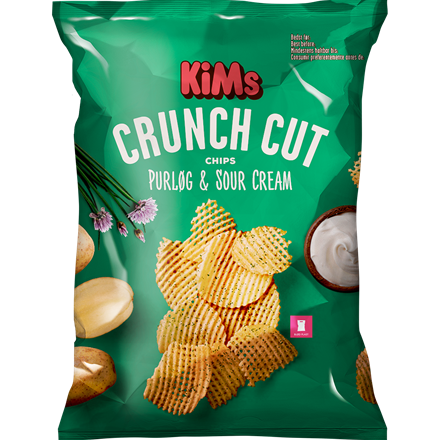 Kims Crunch Cut Purløg & Sc 160 g