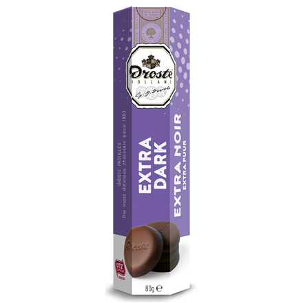 Droste Pastilles Extra Dark 80 g