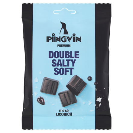 Toms Pingvin Double Salty Premium Lakrids 90 g