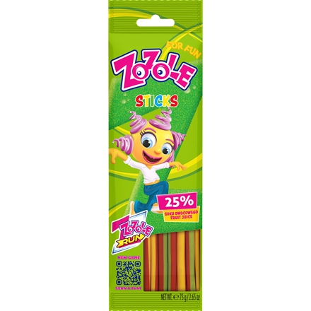 Zozole Sticks Jellies 75g