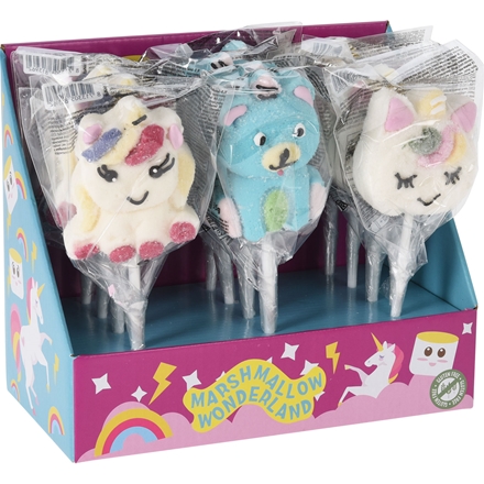 Unicorn Marshmallow Pops 35 g