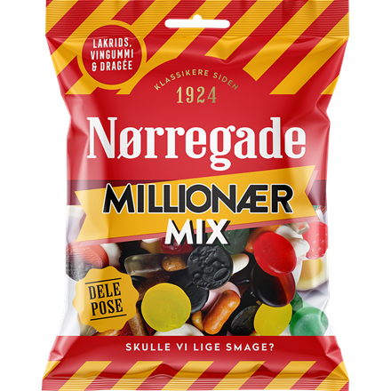 Nørregade Millionær Mix 160 g