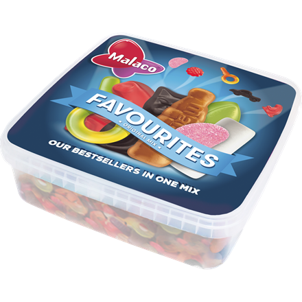 Malaco Favourites Org. Mix 900 g