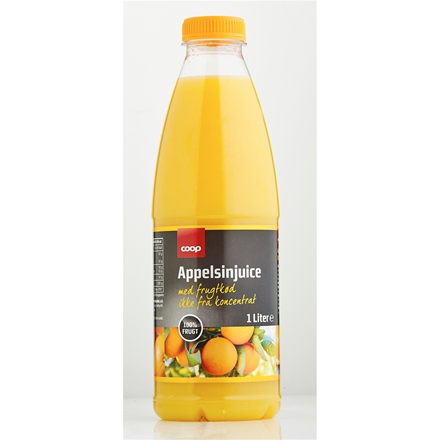 Coop Appelsinjuice 1 l