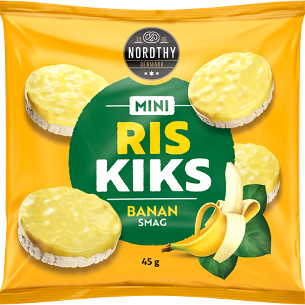 Nordthy Mini Riskiks Banan 45 g