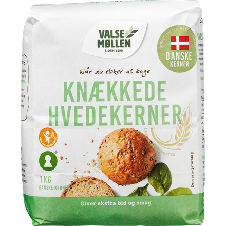 Valsemøllen Knækkede Hvedekerner 1 kg