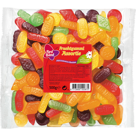 Red Band Fruchtgummi Assortie 500 g