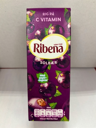 Ribena Solbær 250ml