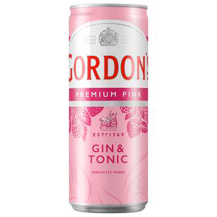 Gordon's Pink Gin & Tonic 10% 0,25 l + pant