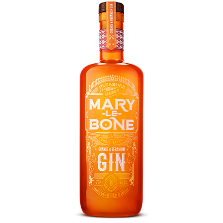 Mary-Le-Bone Orange & Geranium Gin 46,2% 0,7l