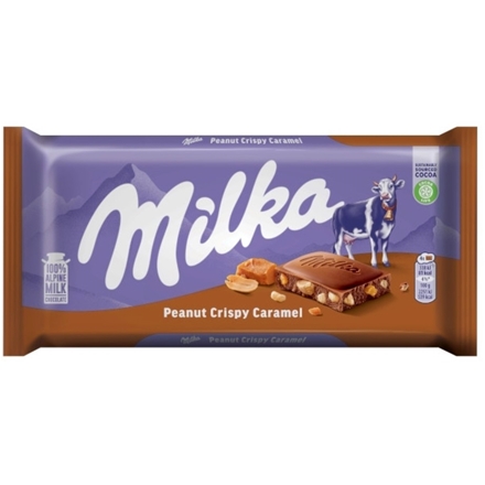 Milka Peanut Caramel 90 g