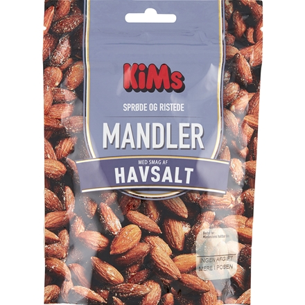 Kims Saltede Mandler 97 g