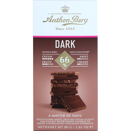 Anthon Berg Dark 66% 80 g