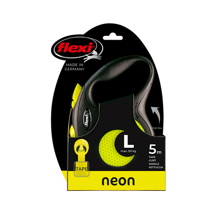 Flexi Neon Reflex Tape Gul L 5m