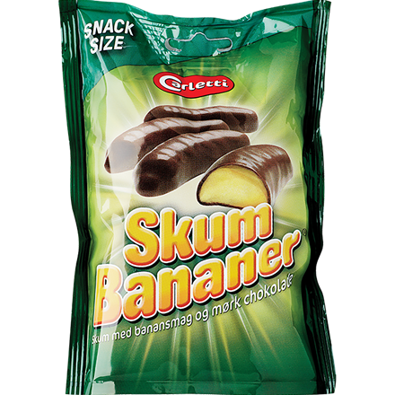 Carletti Skumbananer 70 g