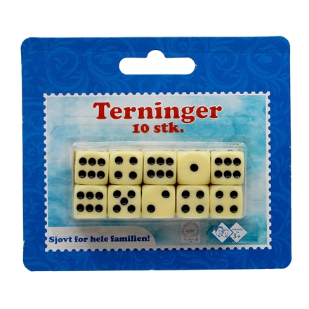 Terninger 10stk