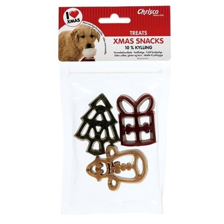 Chrisco Xmas træ. gave & snemand 3 stk. 80 g