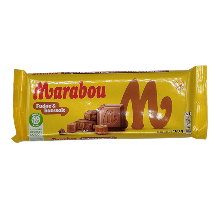 Marabou Fudge & Havssalt 160 g