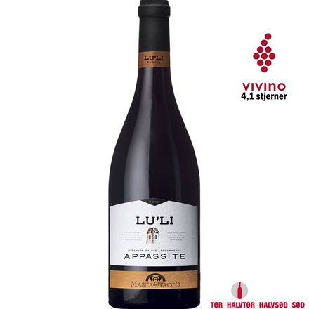 Masca Del Tacco Lu´li Appassite 0,75 l