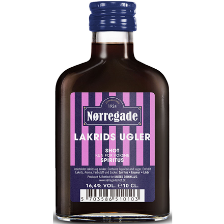 Nørregade Lakrids Ugler 16,4% 0,1l