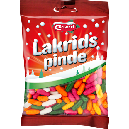 Carletti Lakridspinde Jul 310 g